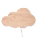 Lámpara Nube en madera