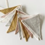 Banderin - avellana y rosa