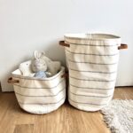 Contenedor rayado (dos tamaños)