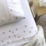 Set de sabanas - Estrellas grises (varios tamaños)