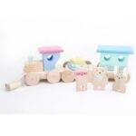 Tren de encastre con amigos