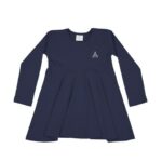 Vestido Carpa con Parche - Azul Baby