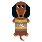 Reloj Pendulo Salchicha