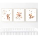 Set x 3 - Teddy Bear (varios tamaños)