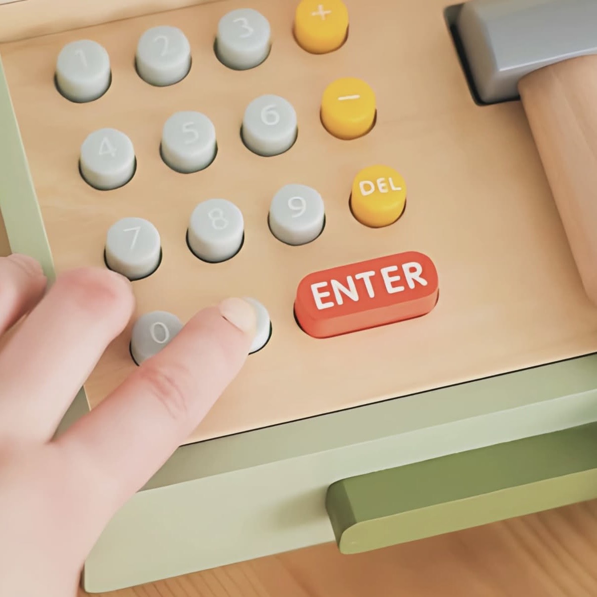 Caja registradora de madera - Imagen 6