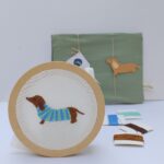 Kit de bordado Principiante - Salchicha