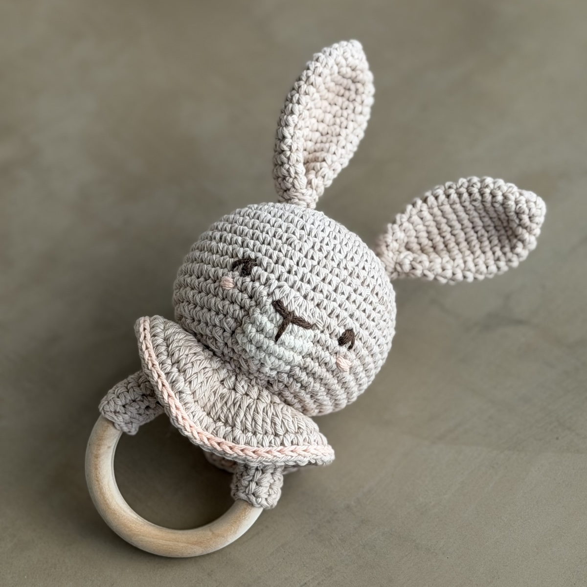 Sonajero tejido animalitos (varios modelos) - Imagen 7